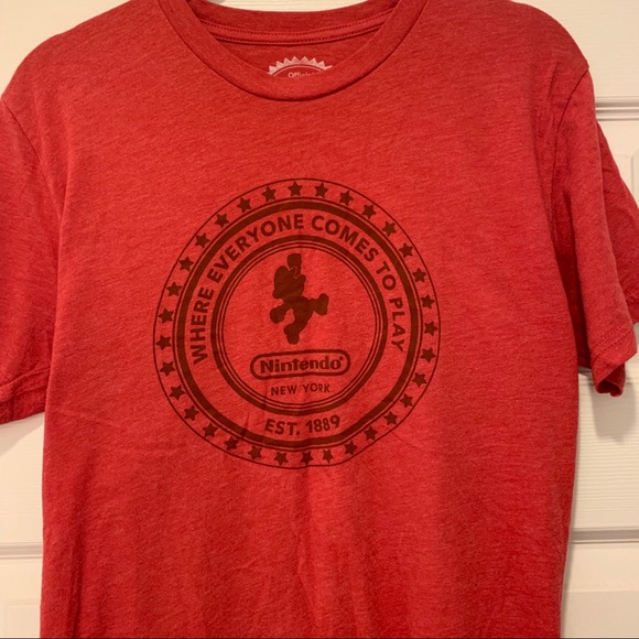 nintendo store shirts